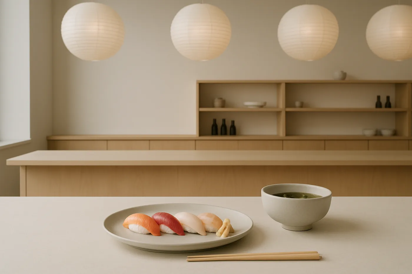 Interiør hos Big Bao Aps